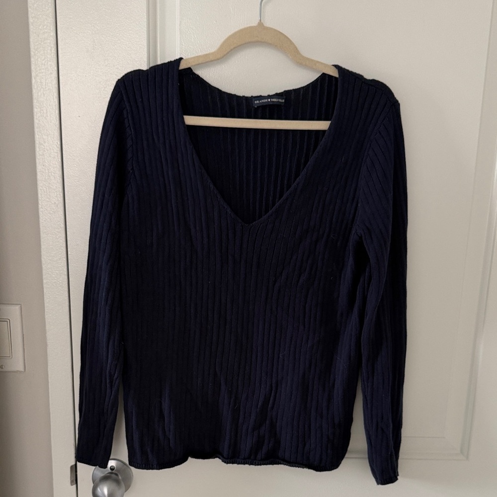 Brandy Melville Navy Top